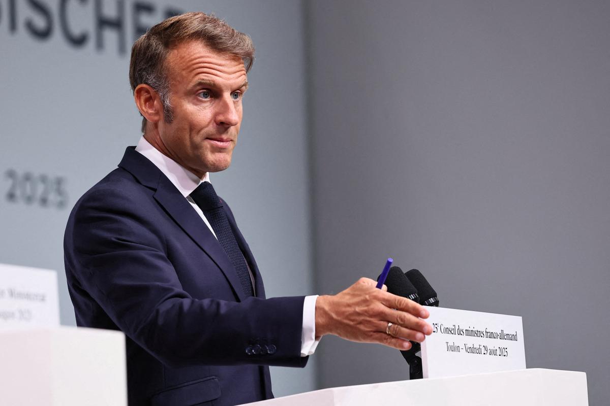 Renuncia, guerra en Ucrania, Putin, Trump ... qué recordar de la conferencia de prensa de Macron