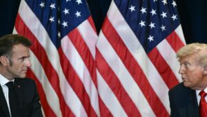 cinco secuencias notables de la relación Macron-Trump