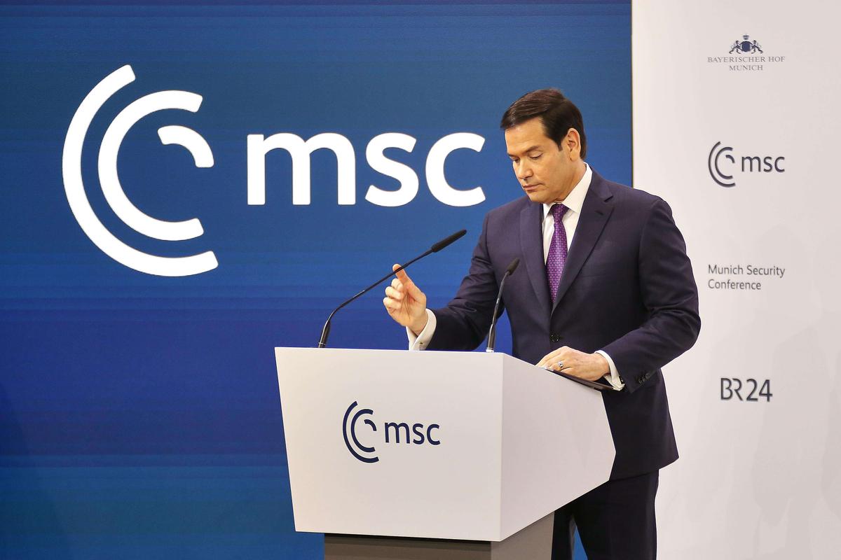 En Múnich, Marco Rubio habla de “una vieja amistad” con Europa y critica a la ONU