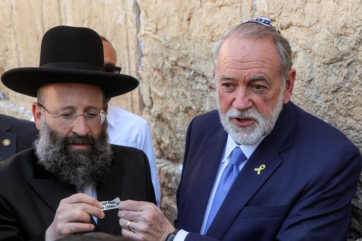 cuando la ocupación israelí es aprobada por el embajador estadounidense