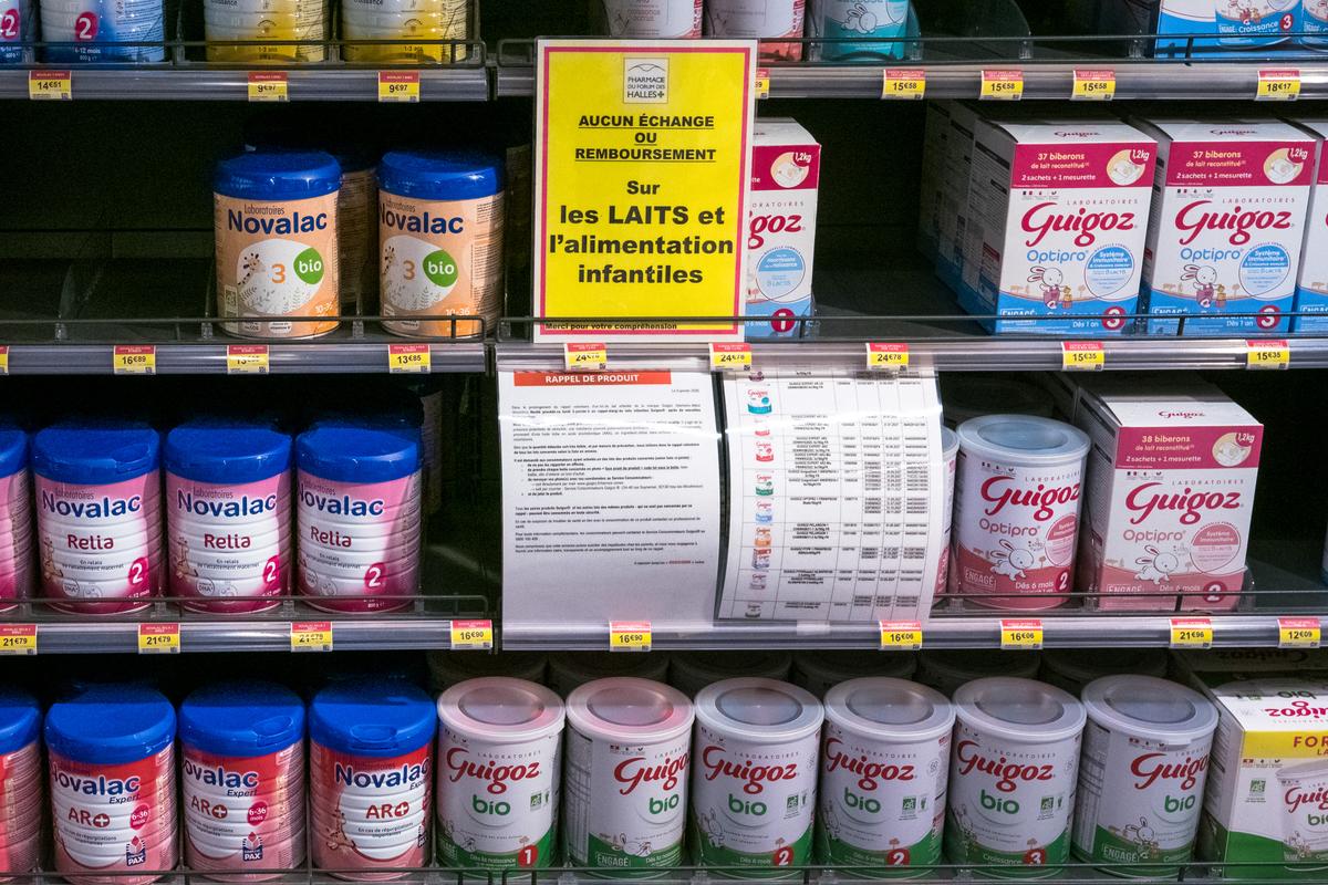 nuevos retiros del mercado, regulaciones más estrictas, cinco bebés hospitalizados