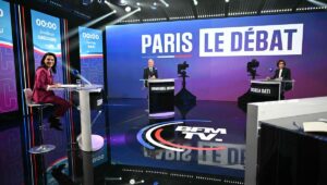 Tres momentos tensos del debate Dati, Grégoire, Chikirou