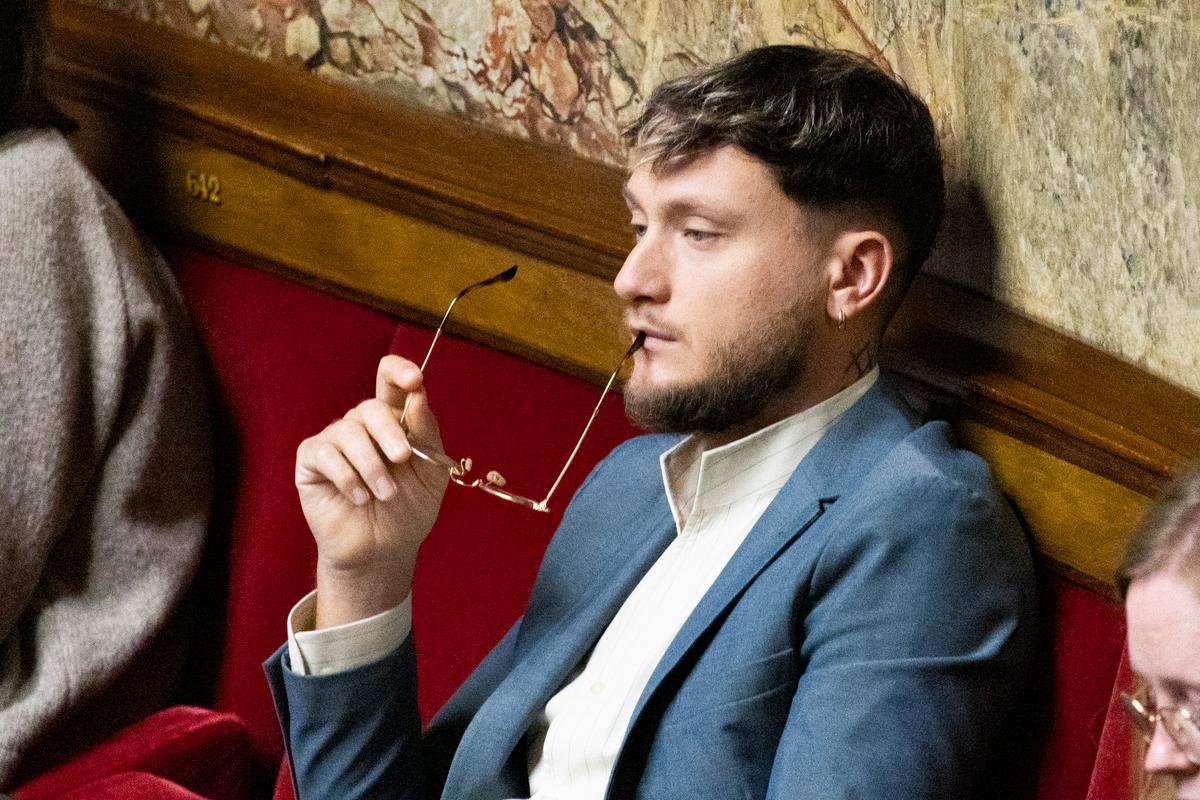 El diputado del LFI, Raphaël Arnault, sale del silencio y regresa a la Asamblea