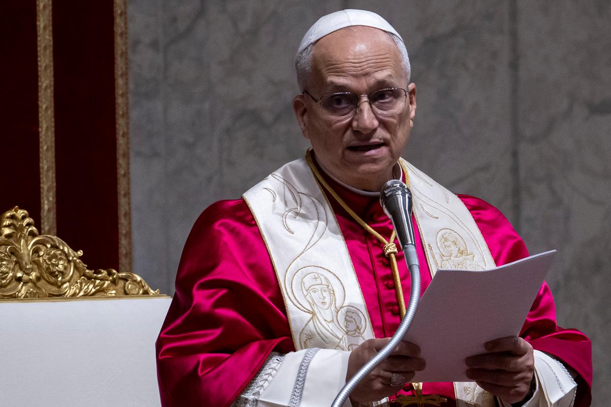 Trump ataca violentamente al Papa León XIV que llamó a la paz