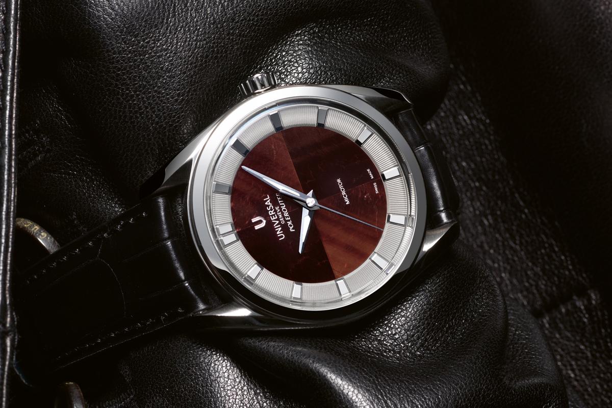 el renacimiento de Universal Genève, relojes “cosidos a mano”