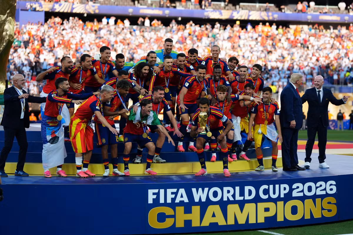 España coronada, el presidente americano se invita a la foto… El último boletín del Mundial Trump
