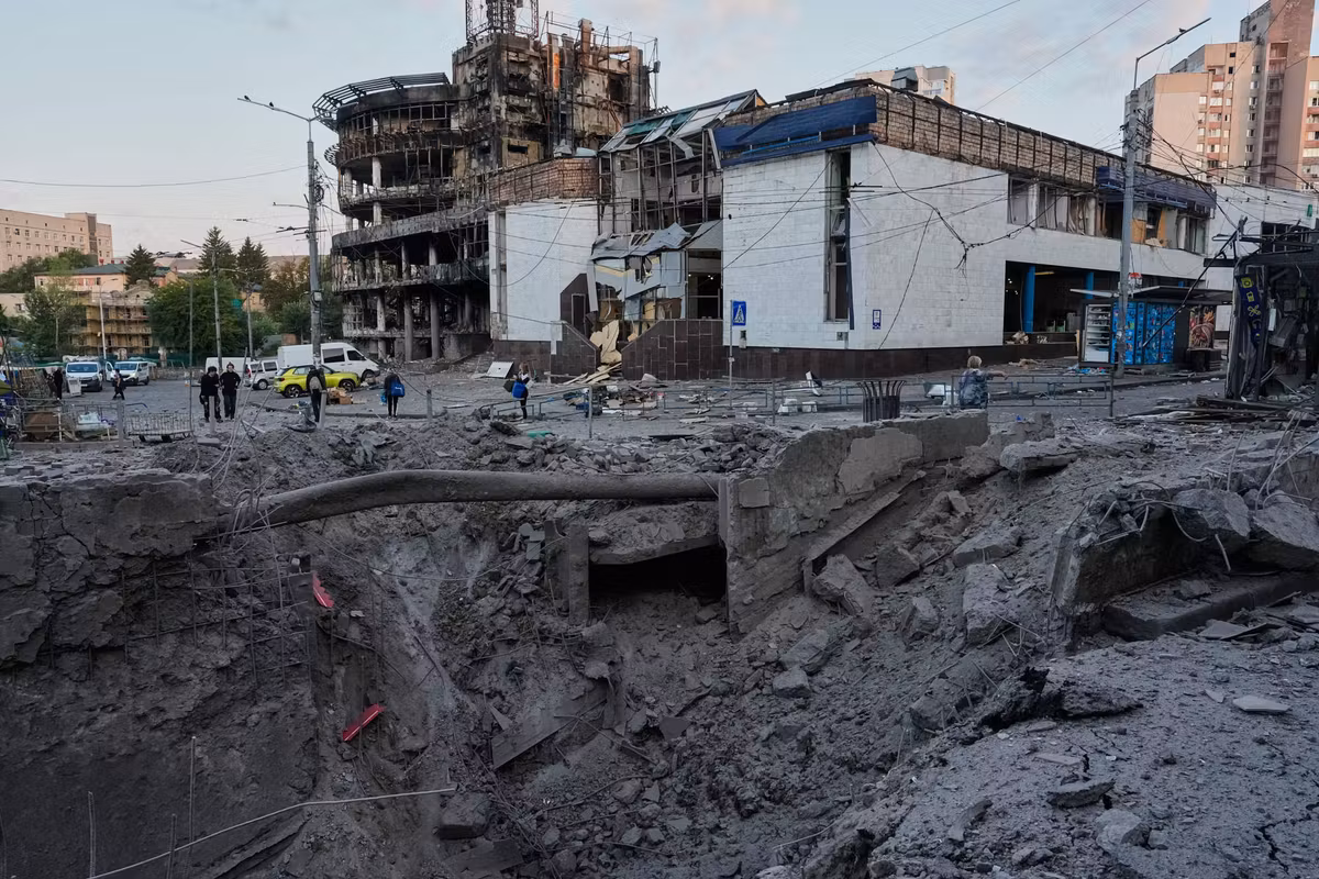 Guerra en Ucrania: Kyiv bombardeada el día después de los ataques ucranianos contra Rusia