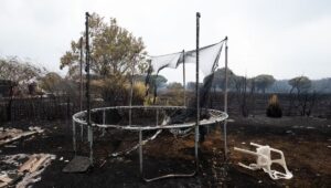 Incendios en Gironda: en Porge, imágenes de la desolación de una ciudad arrasada por las llamas