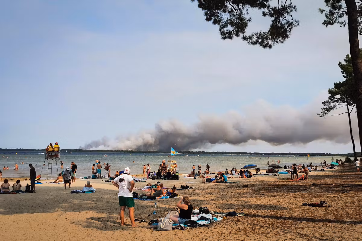 Mapas de incendios en Francia, ¿cómo ver dónde se localizan los incendios activos?