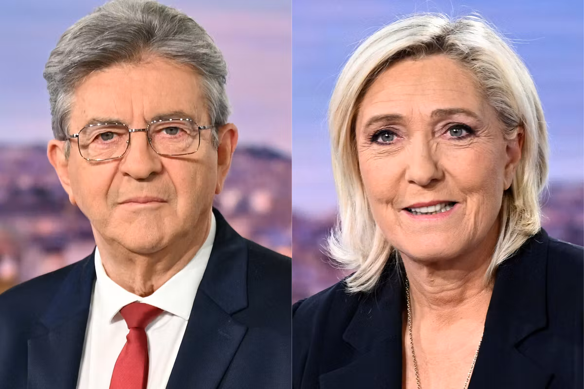 ¿Mélenchon contra Le Pen? Un duelo lejos de estar ganado de antemano para la extrema derecha