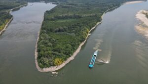 El nivel históricamente bajo del Danubio es fuente de tensión en la red eléctrica en Europa Central