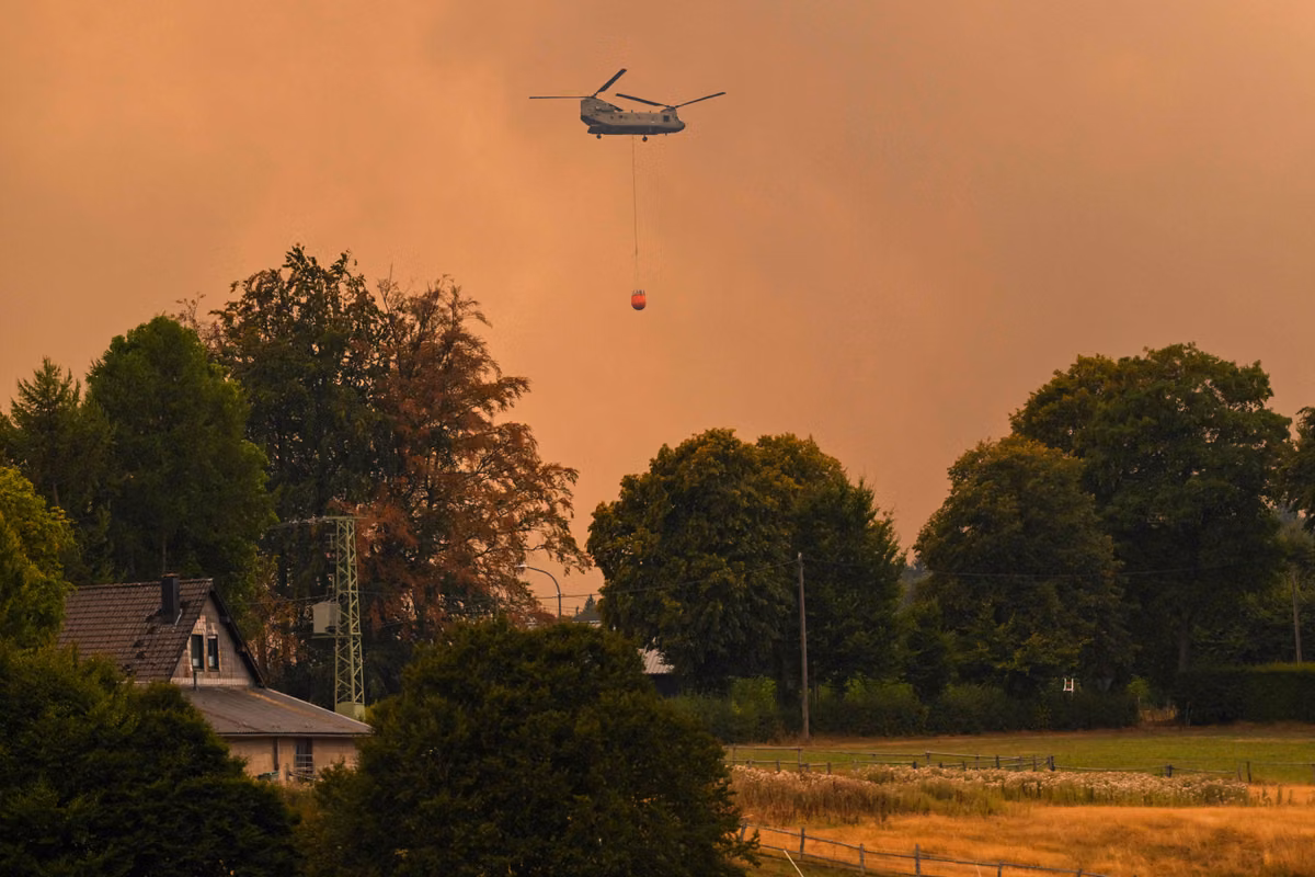 Incendio en Bélgica: zonas quemadas, pueblos evacuados, refuerzos europeos… Lo que sabemos