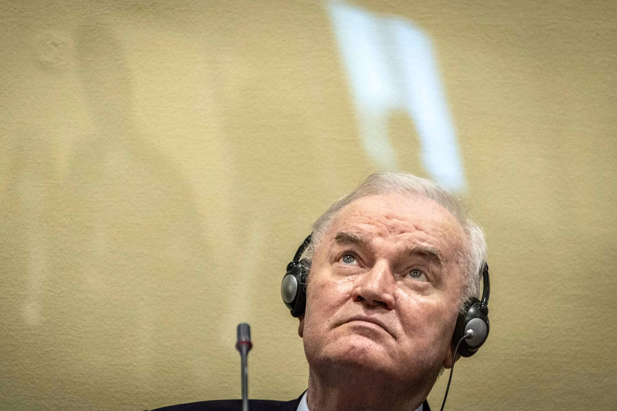 Muere “El Carnicero de Bosnia” Ratko Mladic, condenado por genocidio tras la guerra