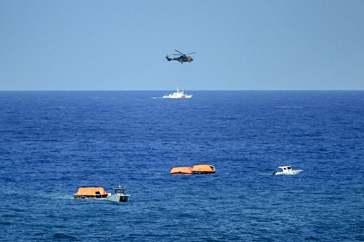 Un ferry “completamente hundido” entre Chipre y Turquía, al menos 7 muertos y 23 desaparecidos