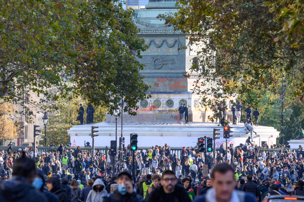Manifestaciones del 24 de octubre: rutas en París, prohibiciones, seguridad... ¿Qué podemos esperar?